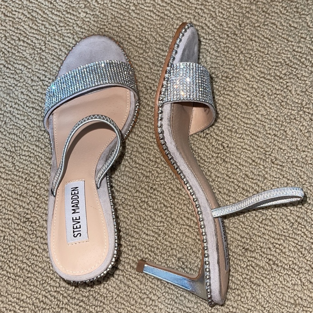 Steve Madden Rhinestone Heels✨ - Picture 4 of 6